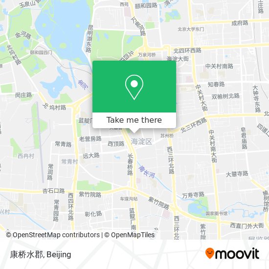 康桥水郡 map