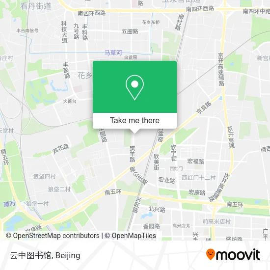 云中图书馆 map