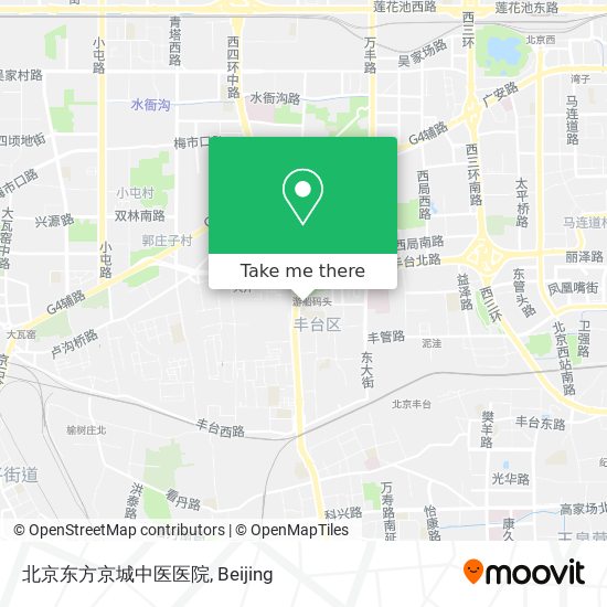 北京东方京城中医医院 map