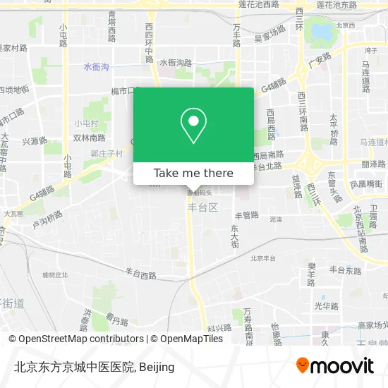 北京东方京城中医医院 map