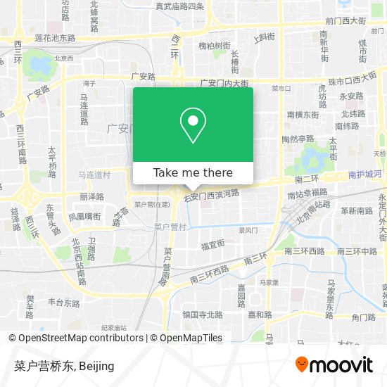 菜户营桥东 map