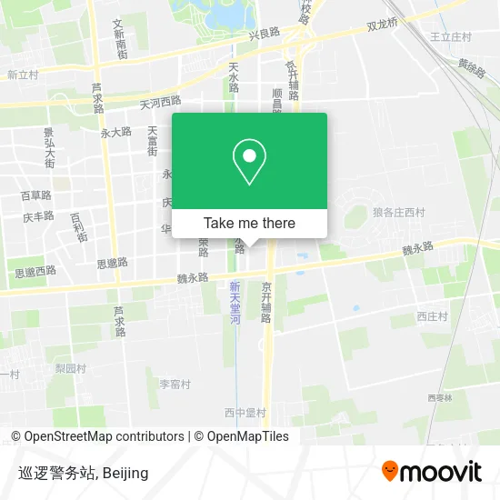 巡逻警务站 map