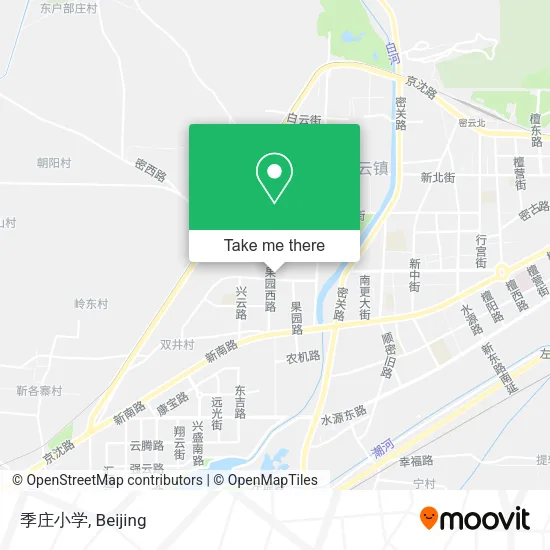 季庄小学 map