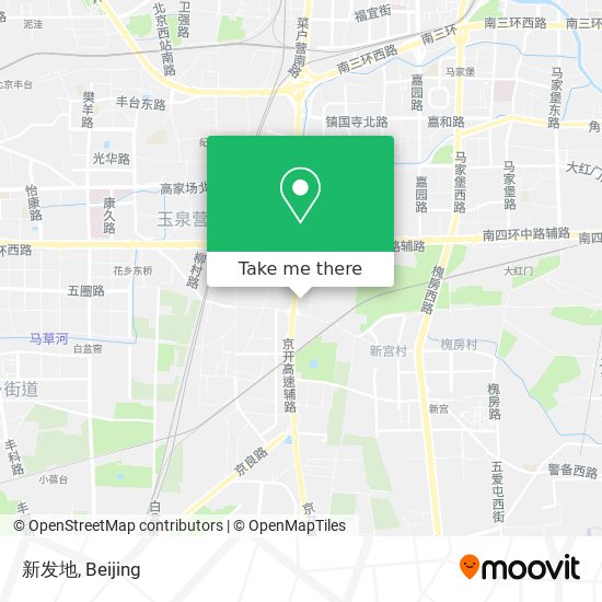 新发地 map