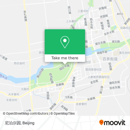 尼泊尔园 map