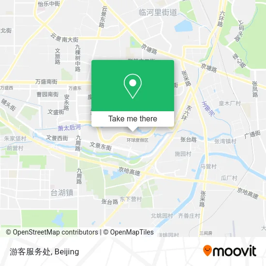游客服务处 map