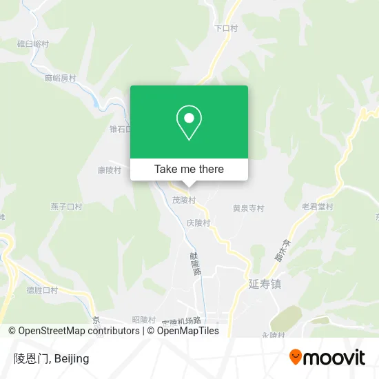 陵恩门 map