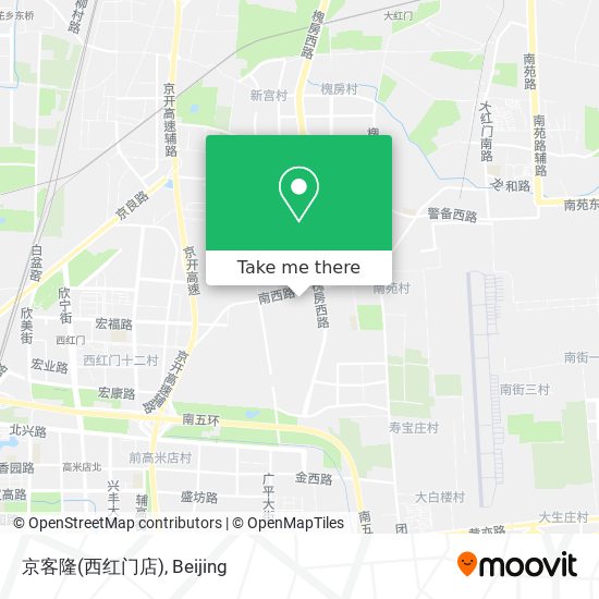 京客隆(西红门店) map