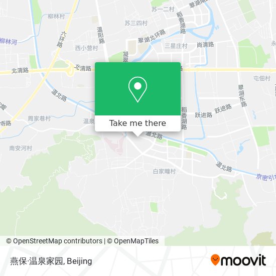 燕保·温泉家园 map