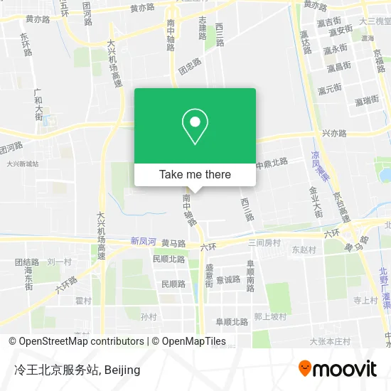 冷王北京服务站 map