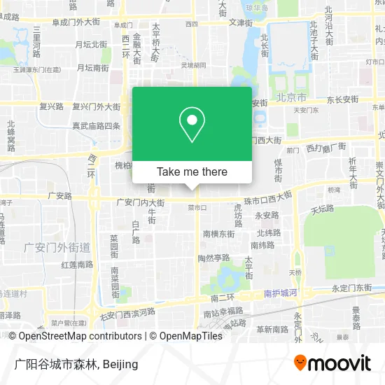 广阳谷城市森林 map