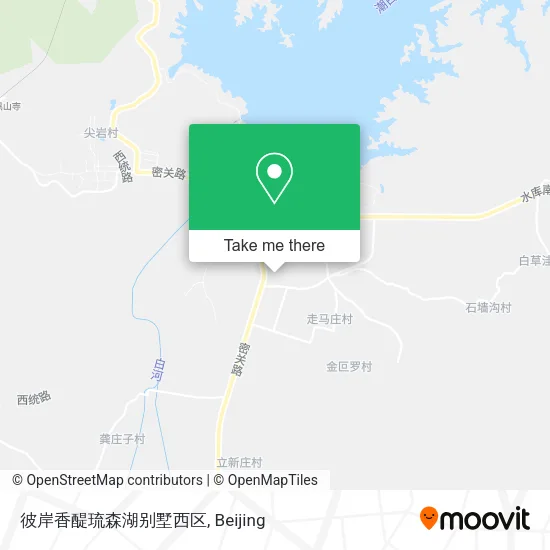 彼岸香醍琉森湖别墅西区 map