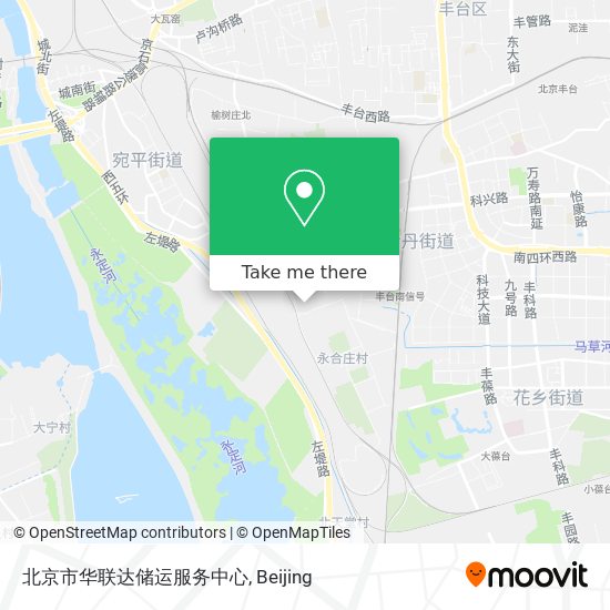 北京市华联达储运服务中心 map