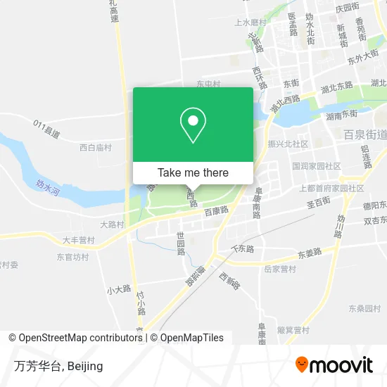 万芳华台 map