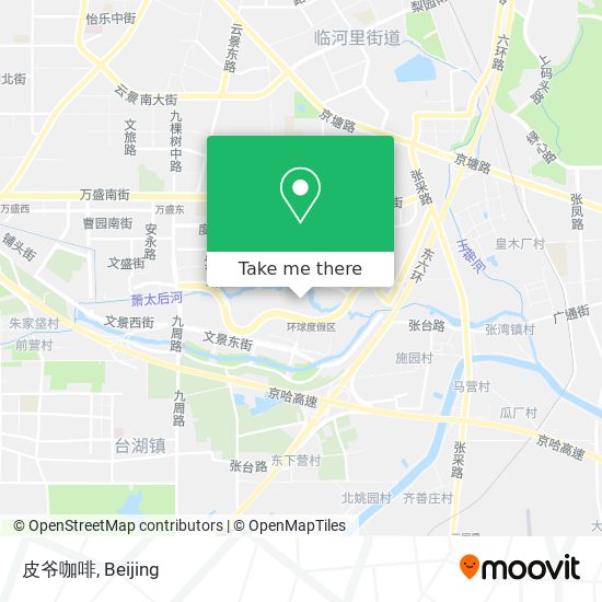 皮爷咖啡 map