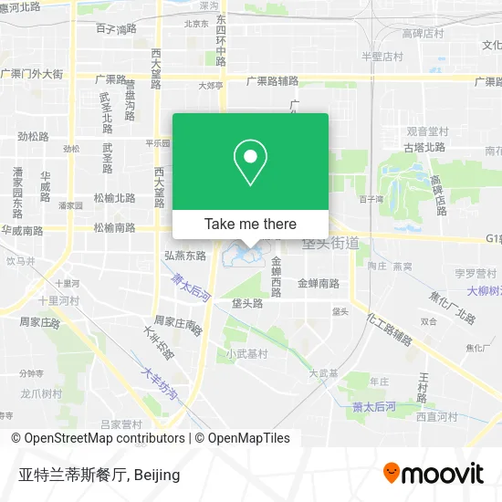 亚特兰蒂斯餐厅 map