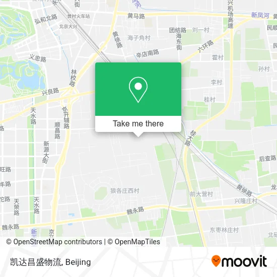凯达昌盛物流 map