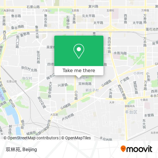 双林苑 map
