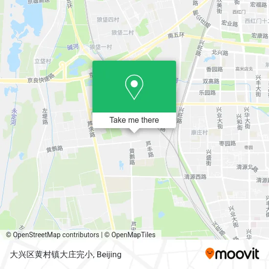 大兴区黄村镇大庄完小 map