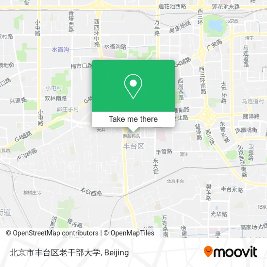 北京市丰台区老干部大学 map