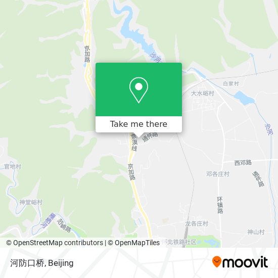 河防口桥 map