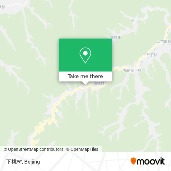 下桃树 map