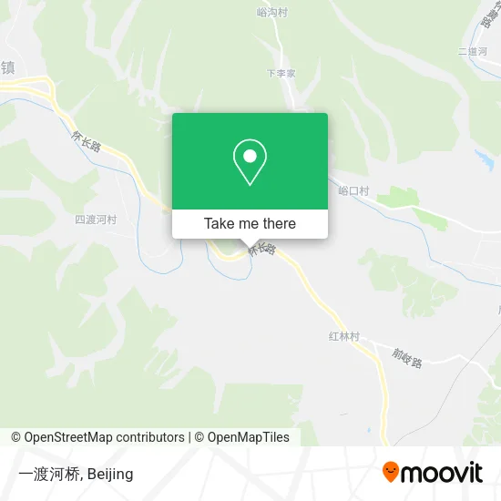 一渡河桥 map