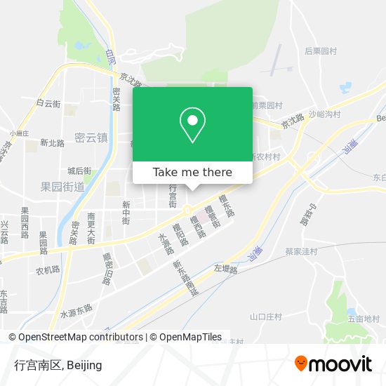 行宫南区 map