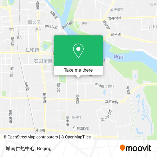 城南供热中心 map