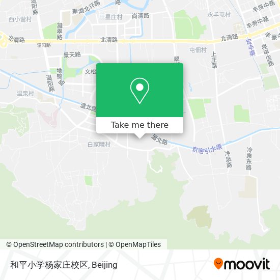 和平小学杨家庄校区 map