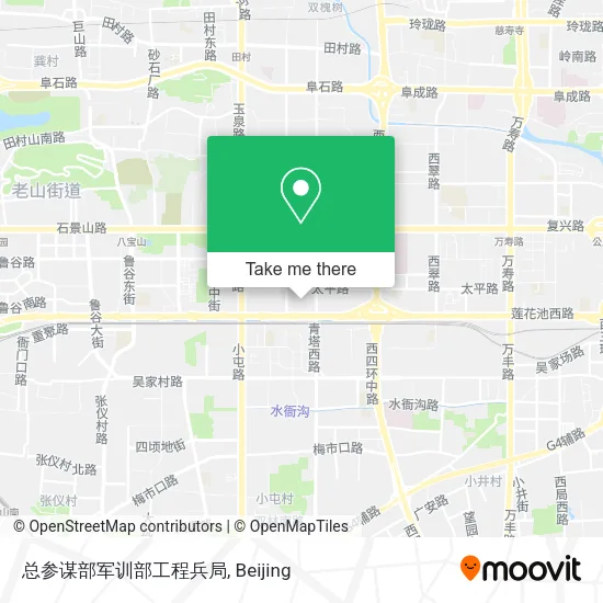 总参谋部军训部工程兵局 map