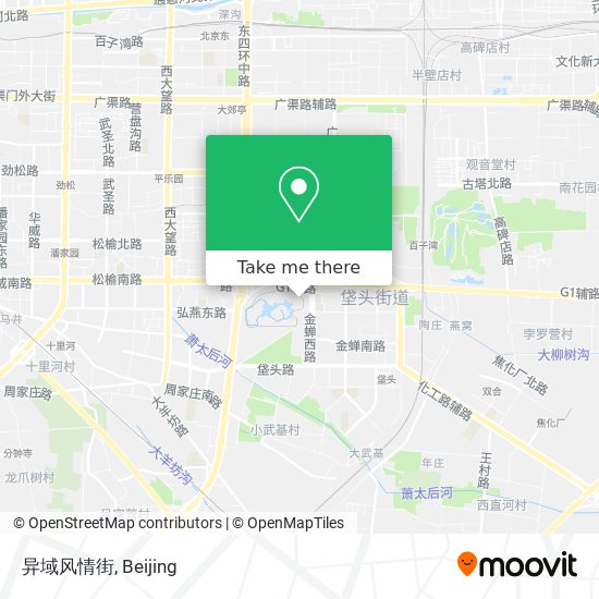 异域风情街 map