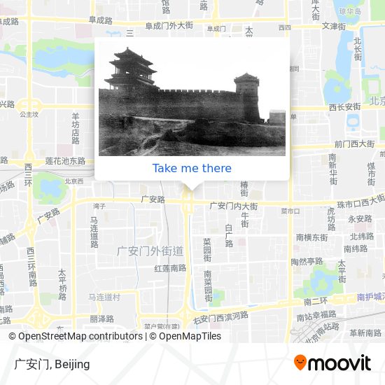 广安门 map