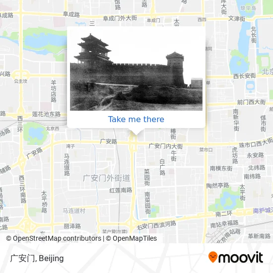 广安门 map