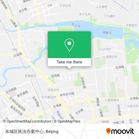 东城区执法办案中心 map