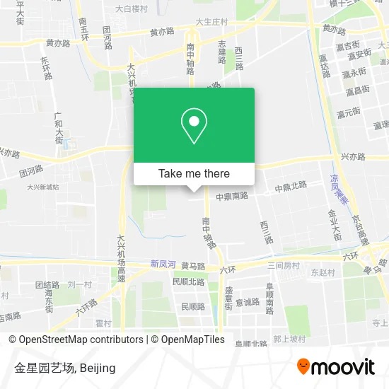 金星园艺场 map