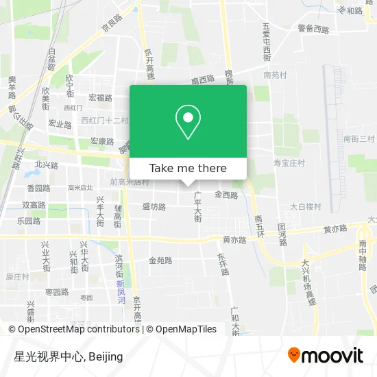 星光视界中心 map
