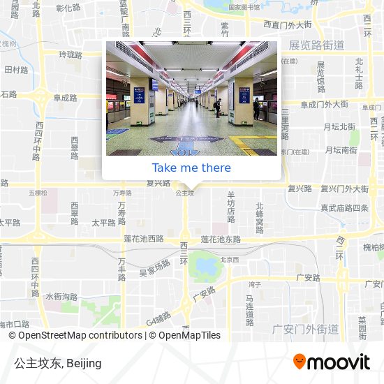 公主坟东 map