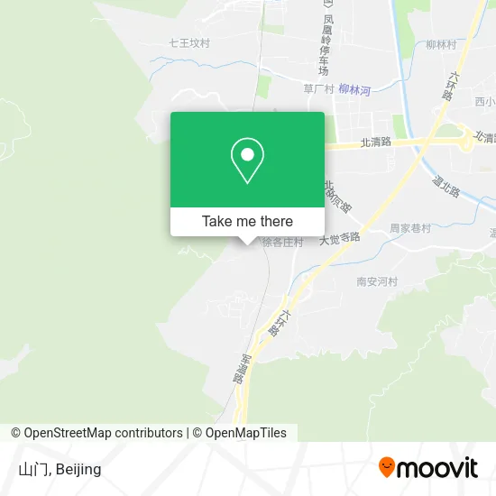 山门 map