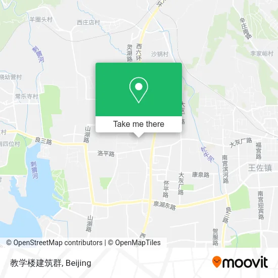 教学楼建筑群 map