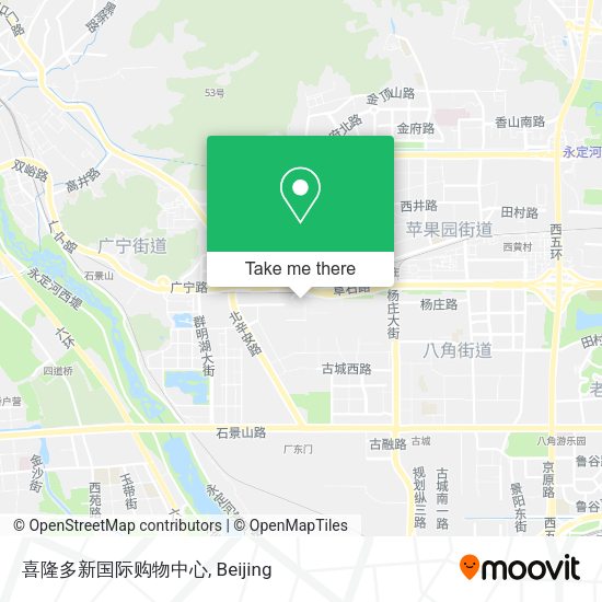 喜隆多新国际购物中心 map