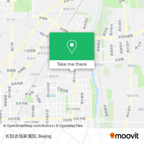 长阳农场家属院 map