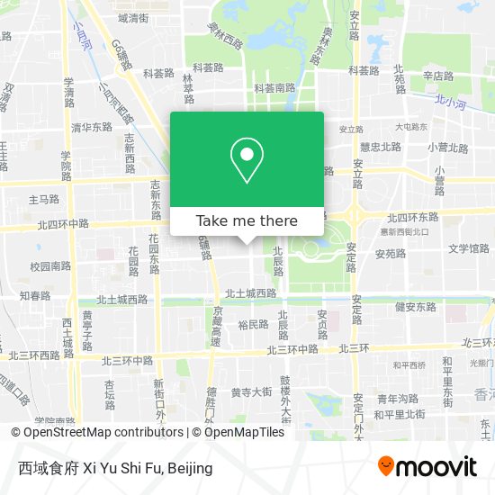 西域食府 Xi Yu Shi Fu map