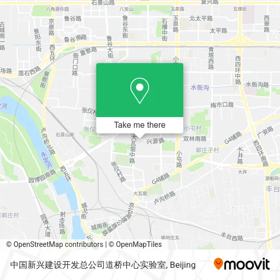 中国新兴建设开发总公司道桥中心实验室 map