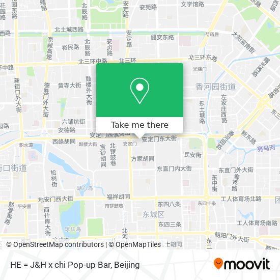 HE = J&H x chi Pop-up Bar map