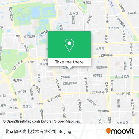 北京物科光电技术有限公司 map