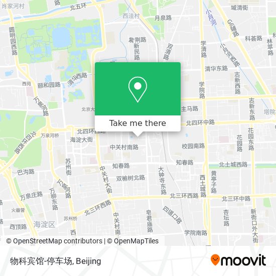物科宾馆-停车场 map