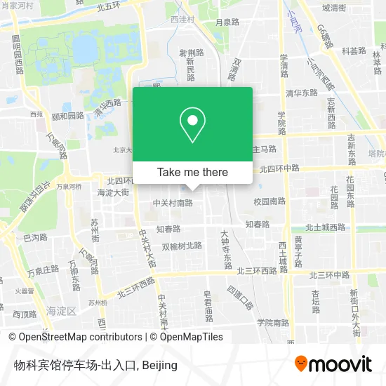 物科宾馆停车场-出入口 map