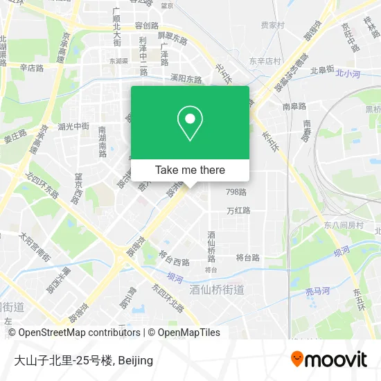 大山子北里-25号楼 map