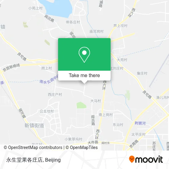 永生堂果各庄店 map